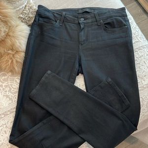 Joe’s wax coated skinny jeans
